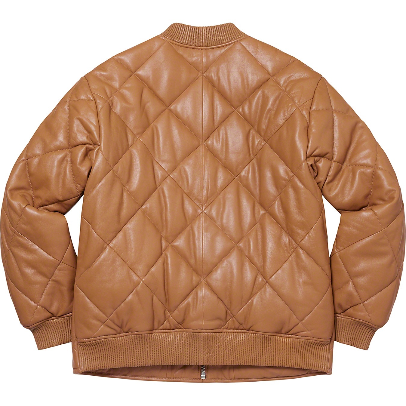 Quilted Leather Work Jacket view 4